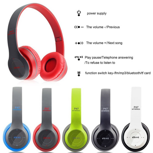 P47 WIRELESS HEADPHONES